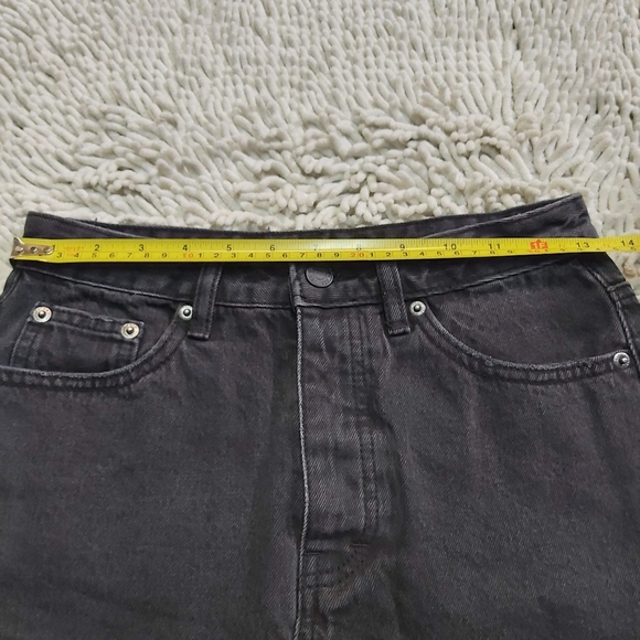 Glassons black denim skirt- size 8 - Picture 3 of 5